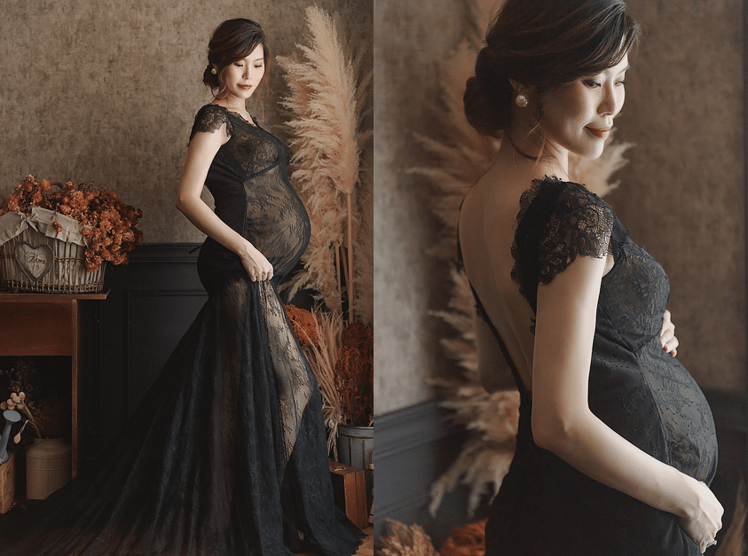 36週孕婦該怎麼穿｜美式溫馨｜台南攝影棚